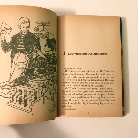 1961 The Case of the Roving Rolls A Brains Benton Mystery George Wyatt - Picture 13 of 16